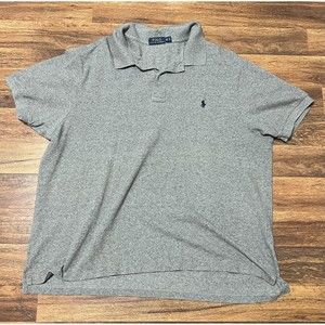 Polo by Ralph Lauren Men’s 2XB Polo Shirt Gray